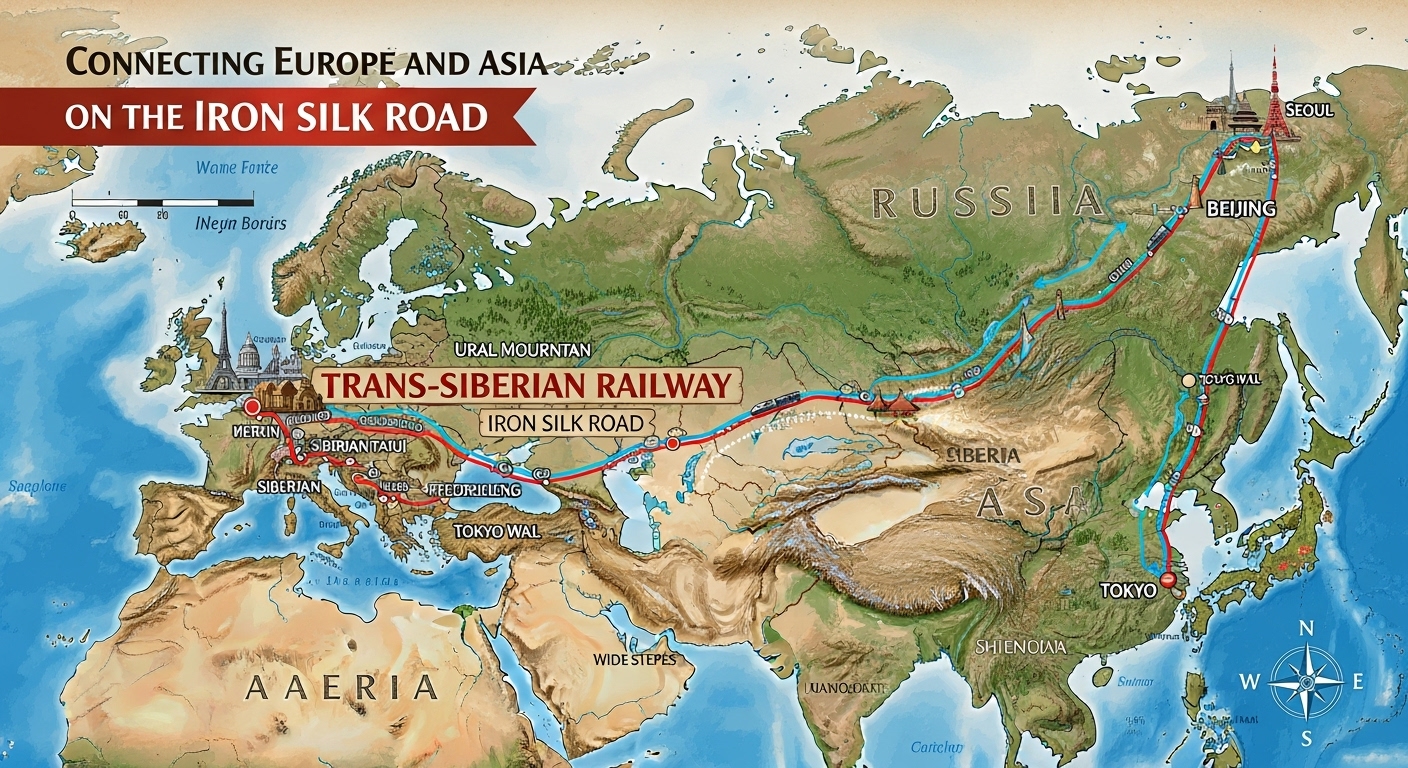Jalur Kereta Trans-Siberia: Menghubungkan Kembali Eropa dan Asia di Jalur Sutra Besi