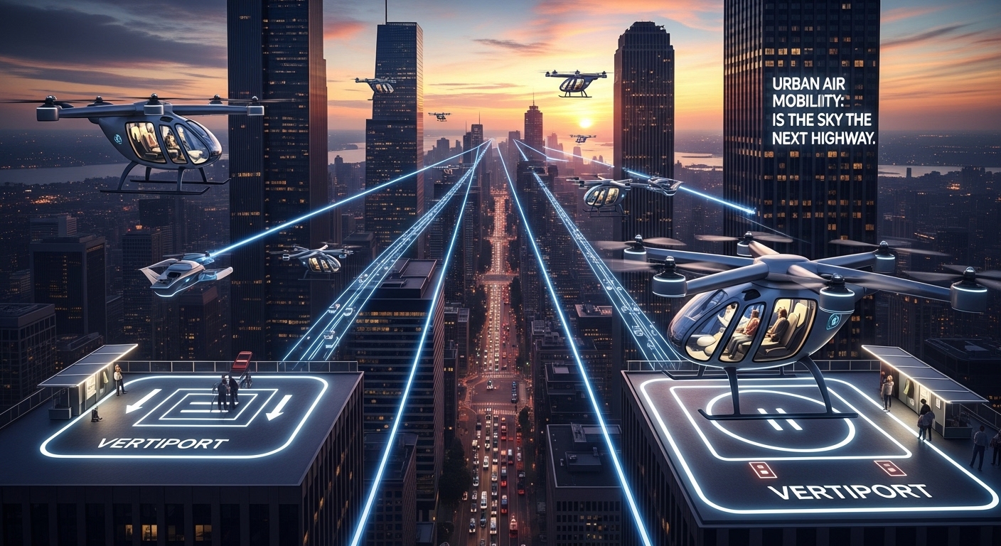 Taksi Terbang dan Mobilitas Udara Perkotaan: Apakah Langit Adalah Jalan Raya Berikutnya?
